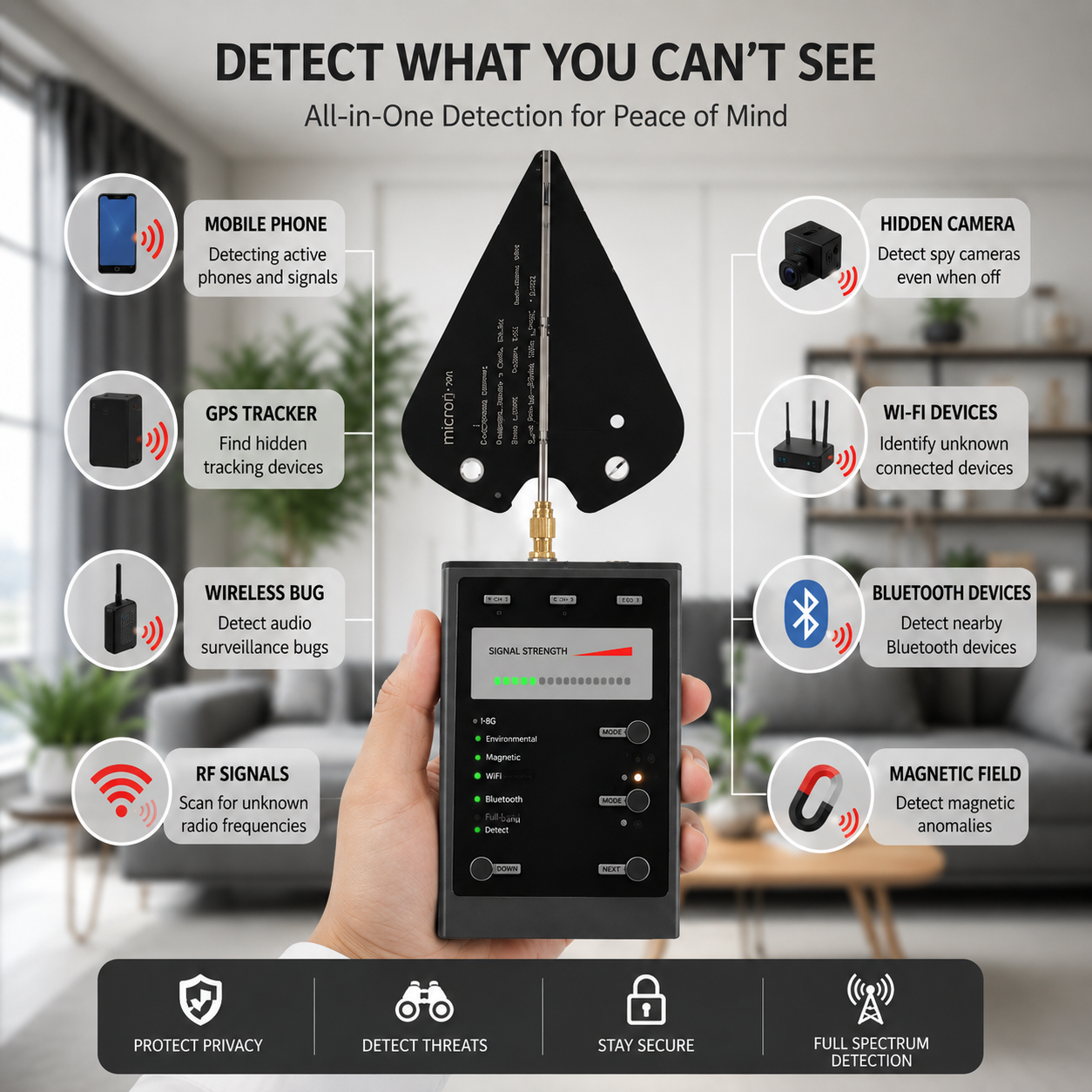 Hotel Spy Camera Detector